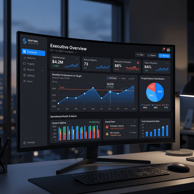 ITZ Dashboard Preview